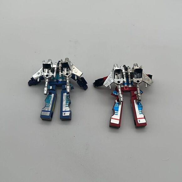 Lot of 2 Mini Cassette Vintage G1 Transformers complete w/ accessories ‘83 Type1 - Picture 5 of 6